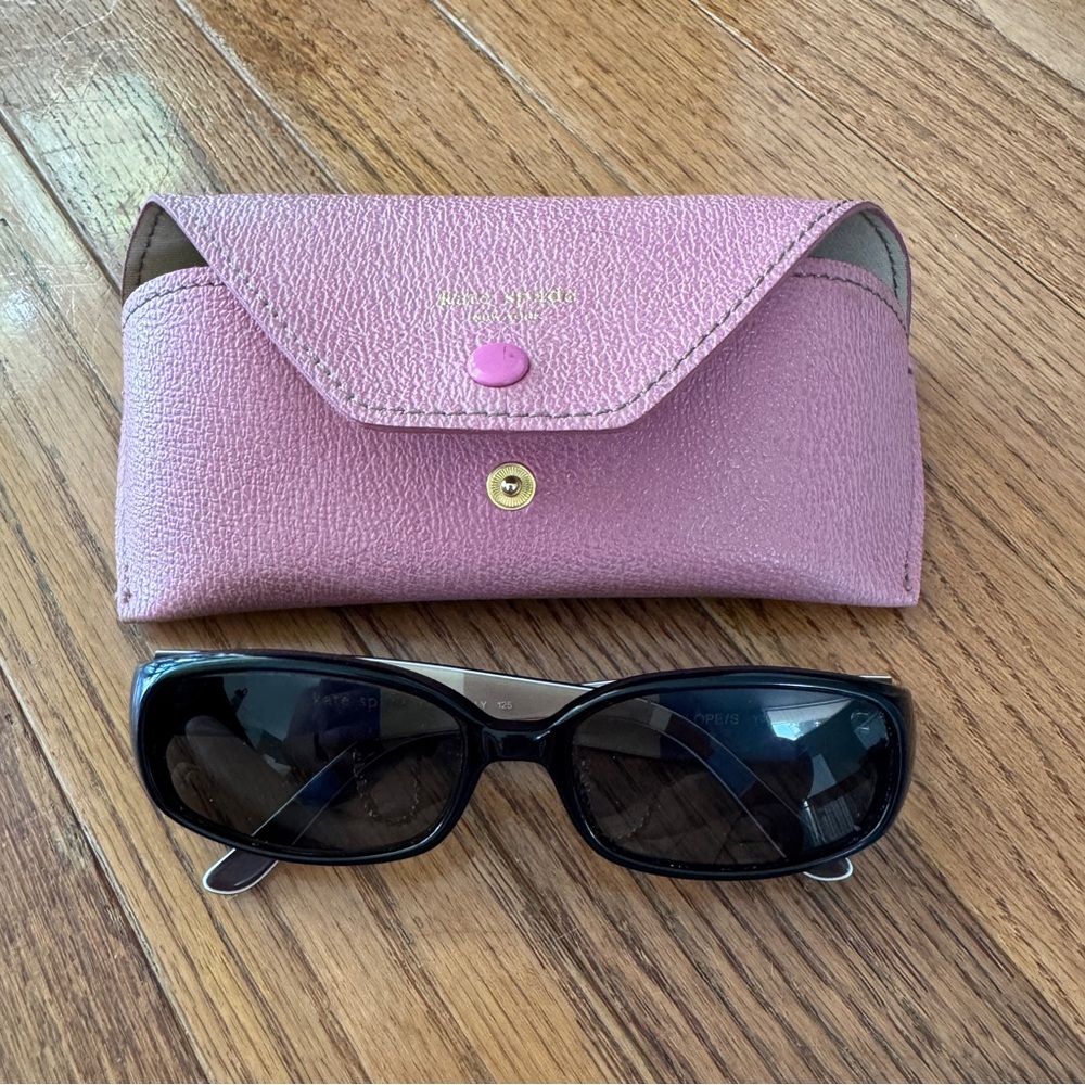 Kate Spade Penelope Sunglasses with Pink Case